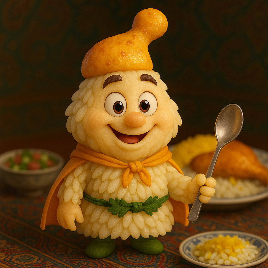 شخصیت کارتونی غذا